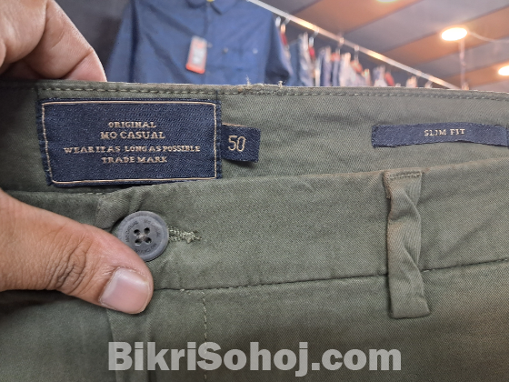 Export quality gabardine  pant.